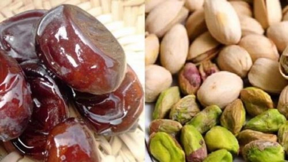 Kerman'dan antep fıstığı ve hurma ihracatı